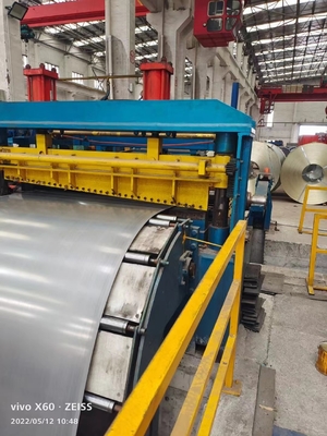 GI PPGI Q195 Q235 Q345 CR мам (0.8-2mm) x1300mm HR разрезая производственную линию