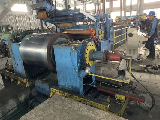 высокоскоростная разрезая машина 60m/min с тяжелым гидравлическим Decoiler
